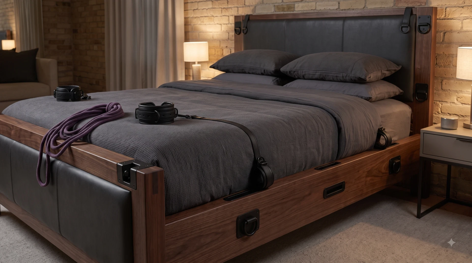 Essential Restraint Points and Anchor Systems in Modern BDSM Beds